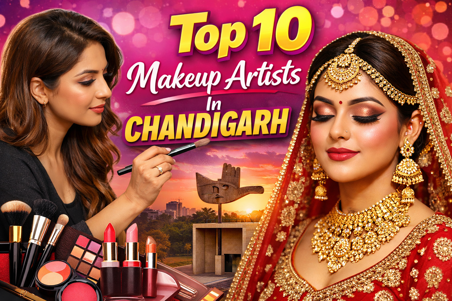 Read more about the article Top 10 Makeup Artists In Chandigarh