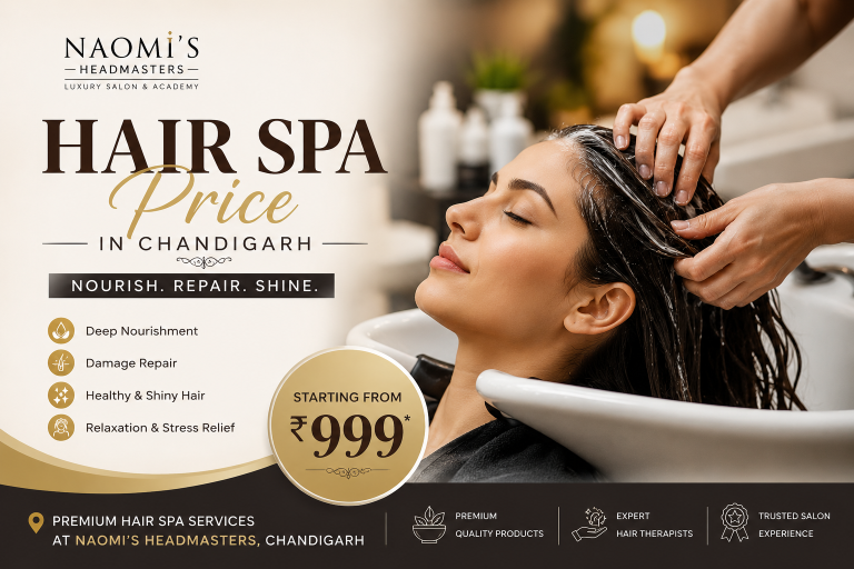 Hair spa price in Chandigarh starting ₹999