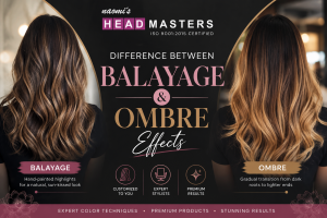 Read more about the article Difference Between Balayage and Ombre Effects