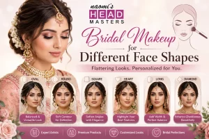 Read more about the article Bridal Makeup For Different Face Shapes