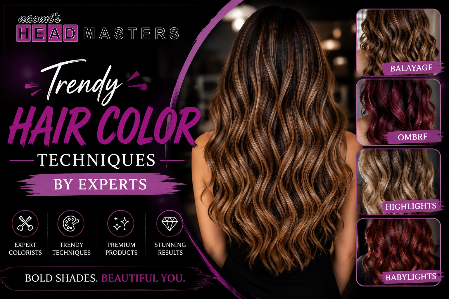 You are currently viewing Trendy Hair Color Techniques by Experts