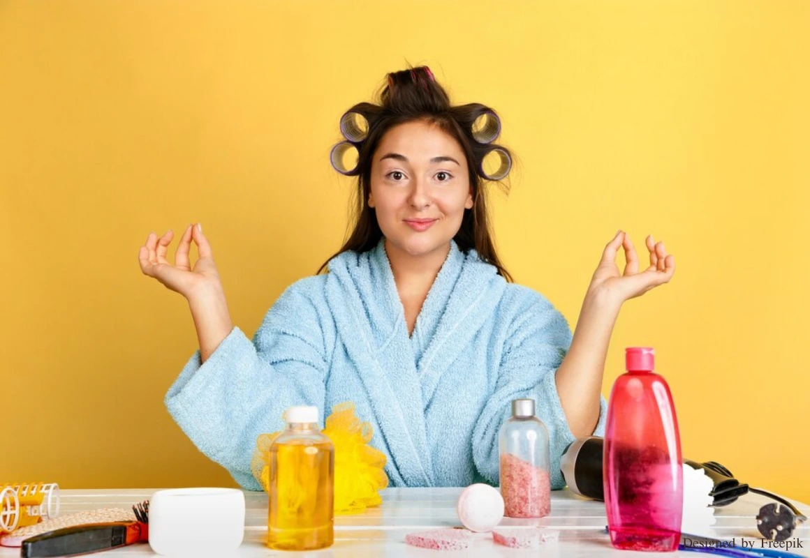 Hair care routine for colored hair
