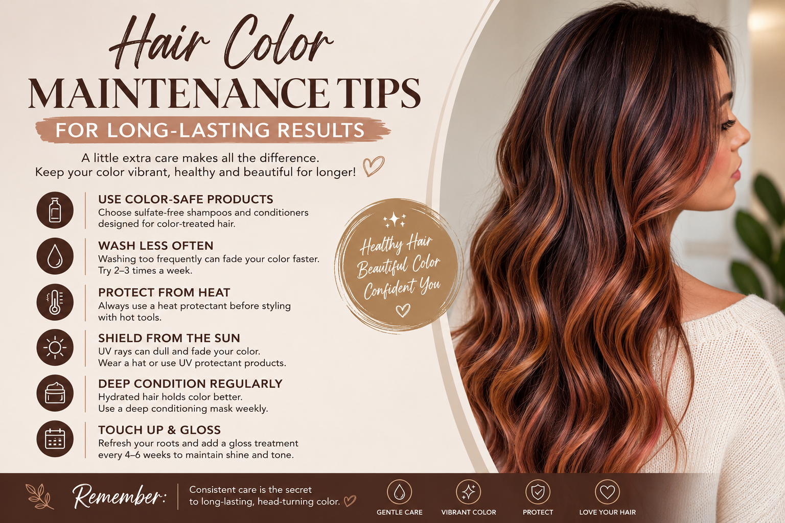 You are currently viewing Hair Color Maintenance Tips for Long-Lasting Results