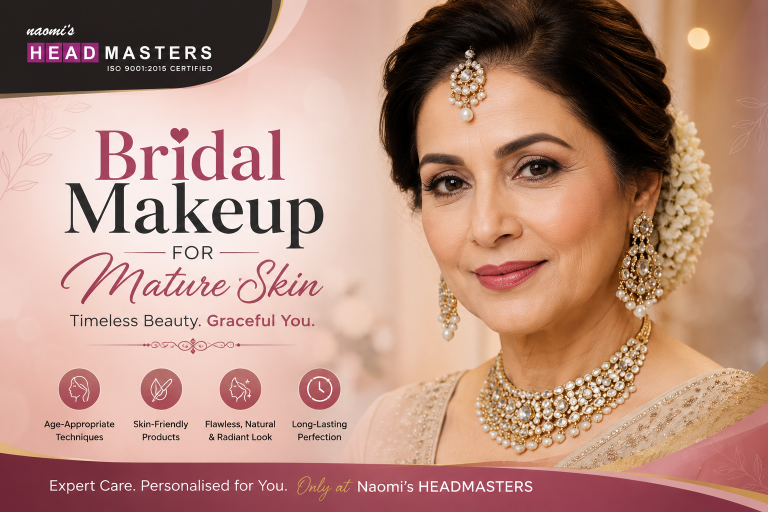Bridal Makeup for Mature Skin